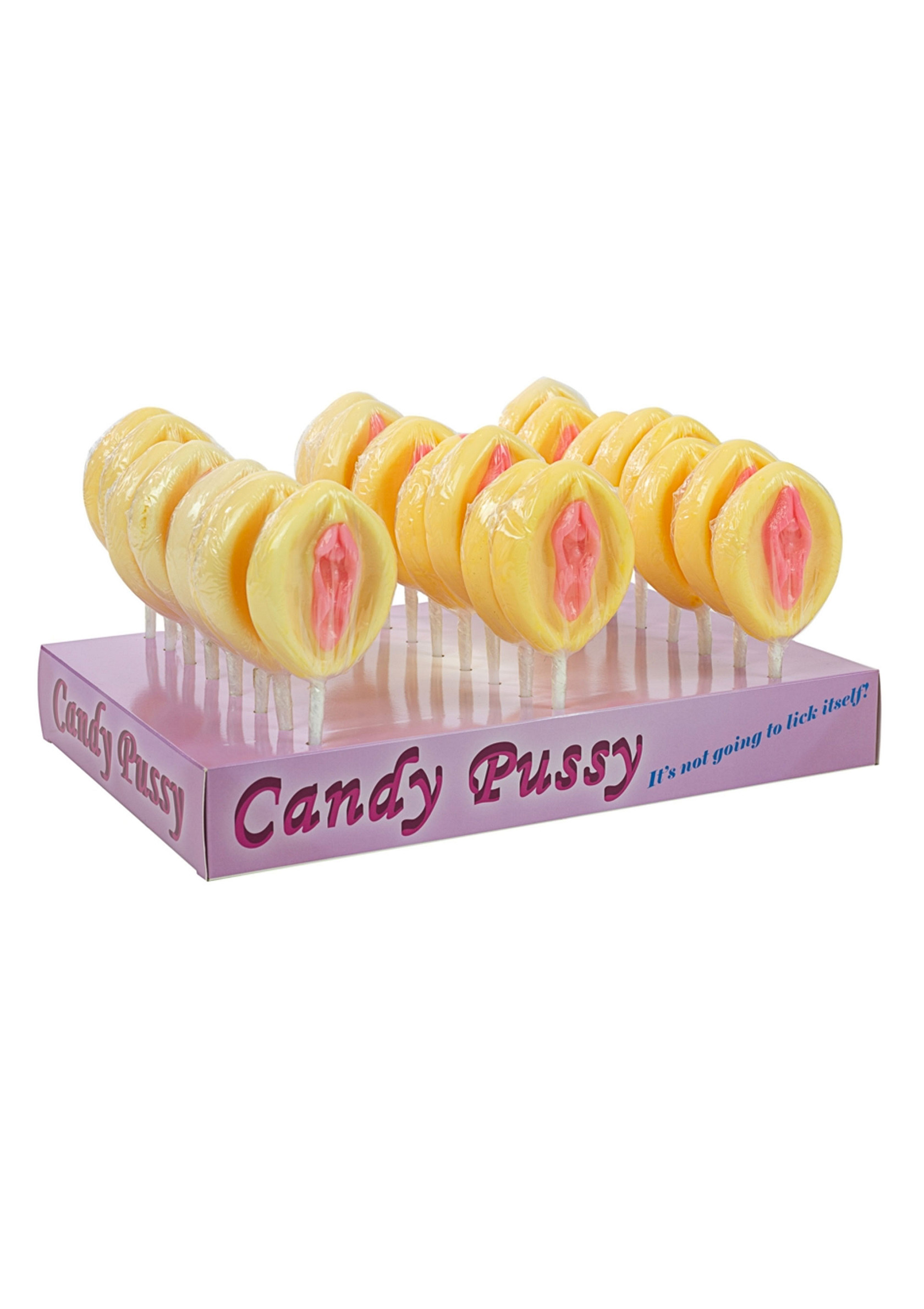 Candy Pussy Lollipop 24pcs