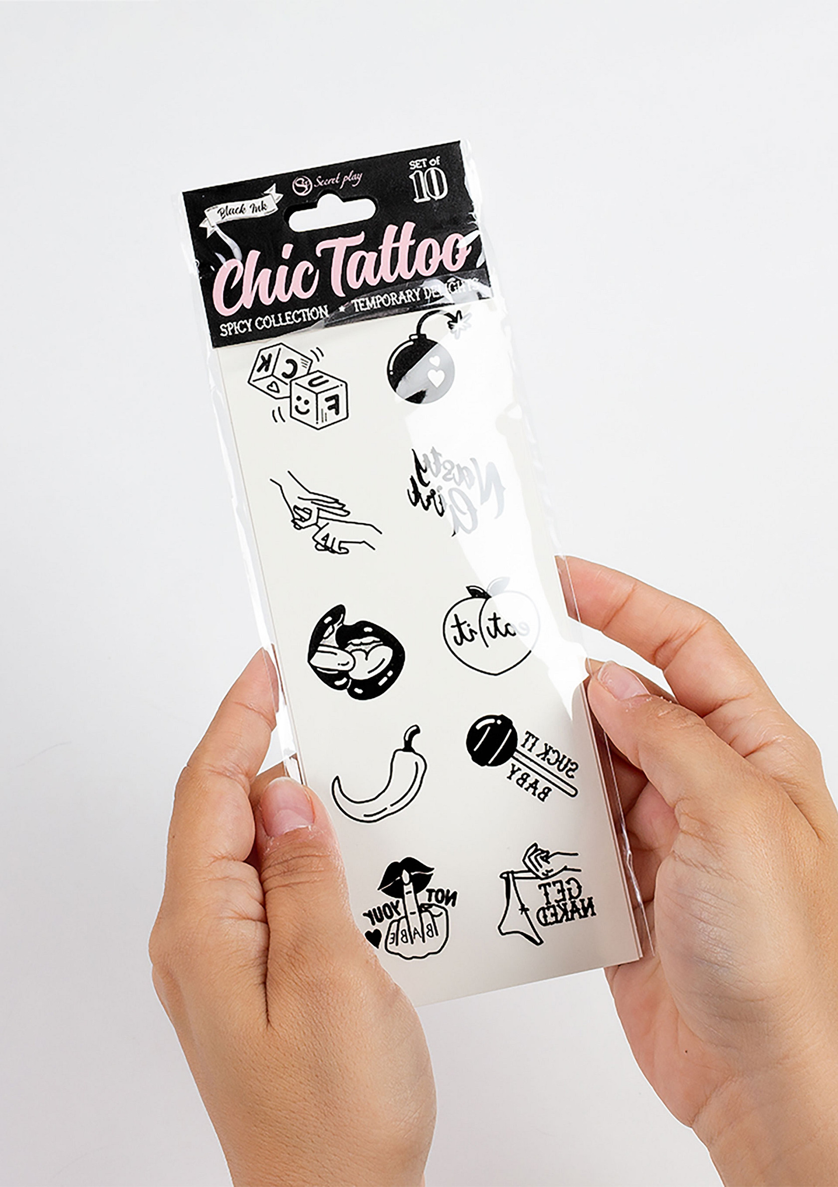 Spicy Chic Temporary Tattoo