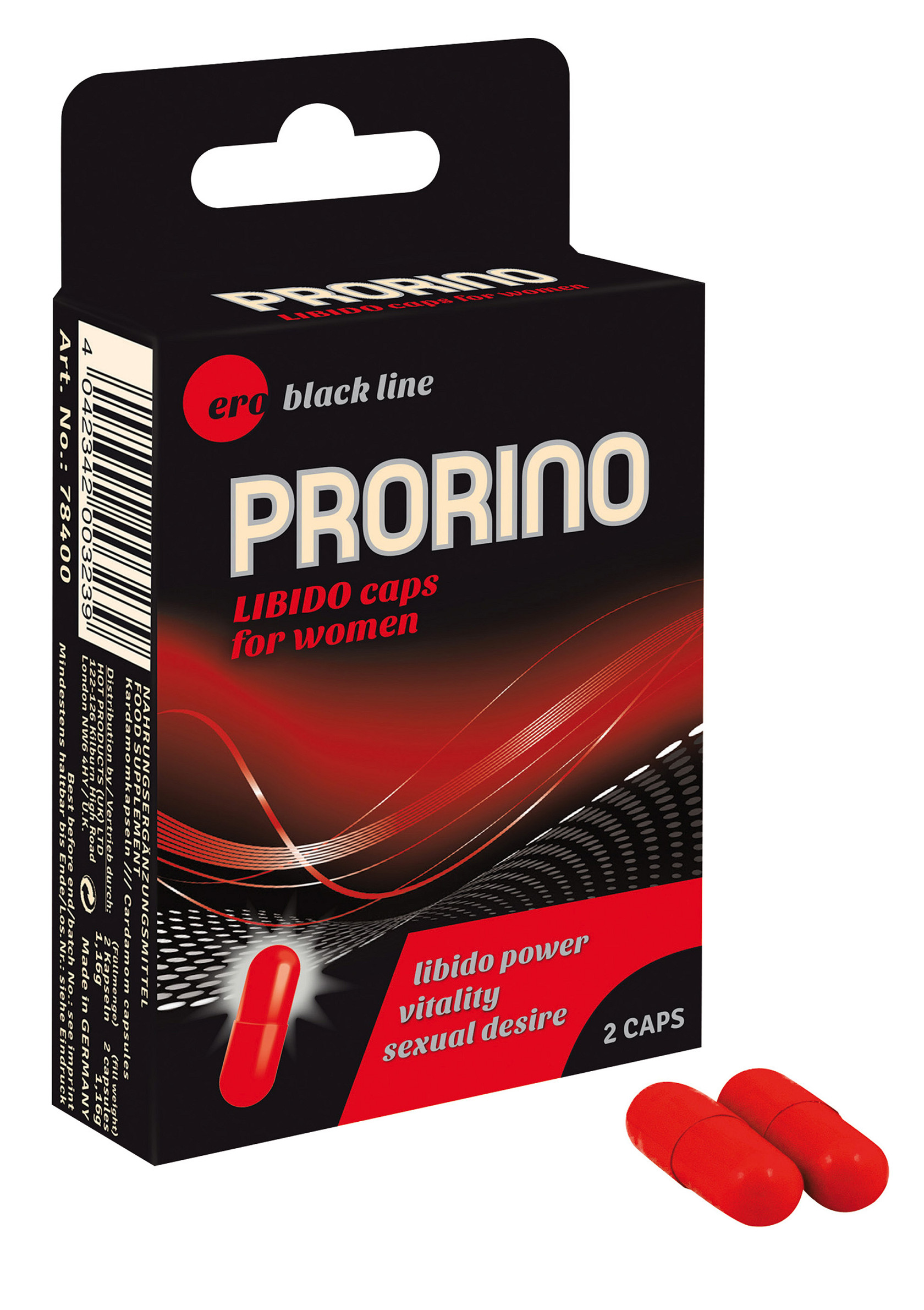 Prorino Libido Caps her 2pcs