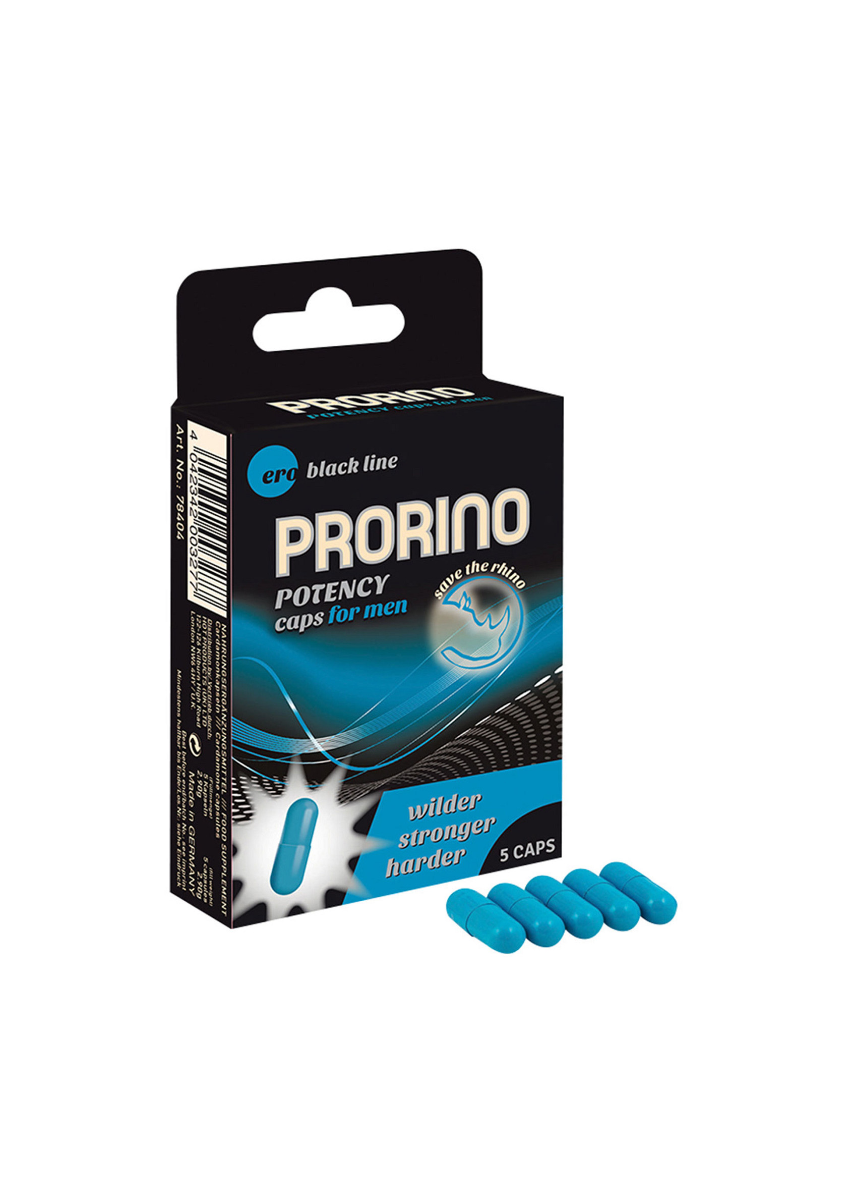 Prorino Potency Caps Him 5pcs