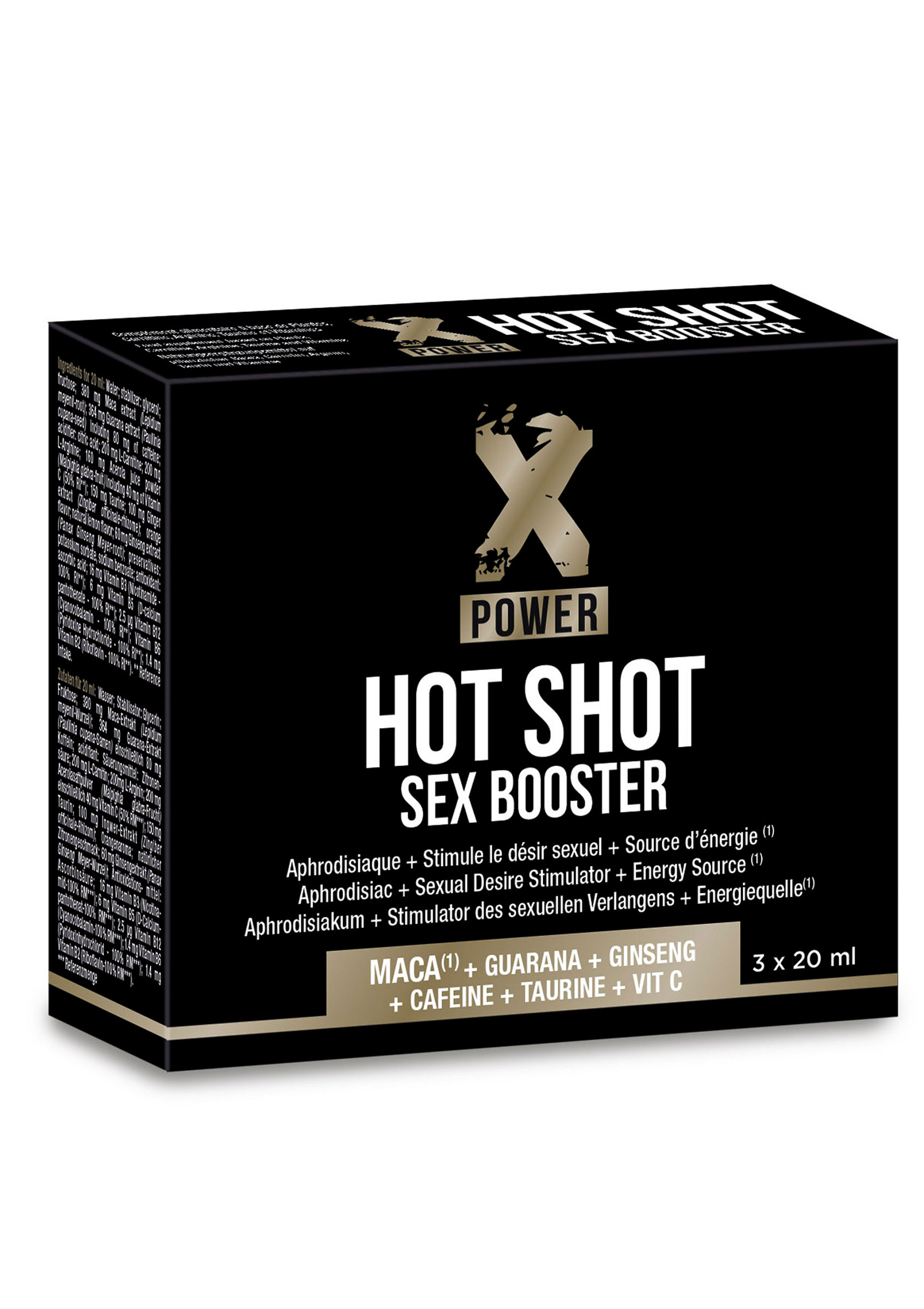 Hot Shot Sex Booster 3 shots