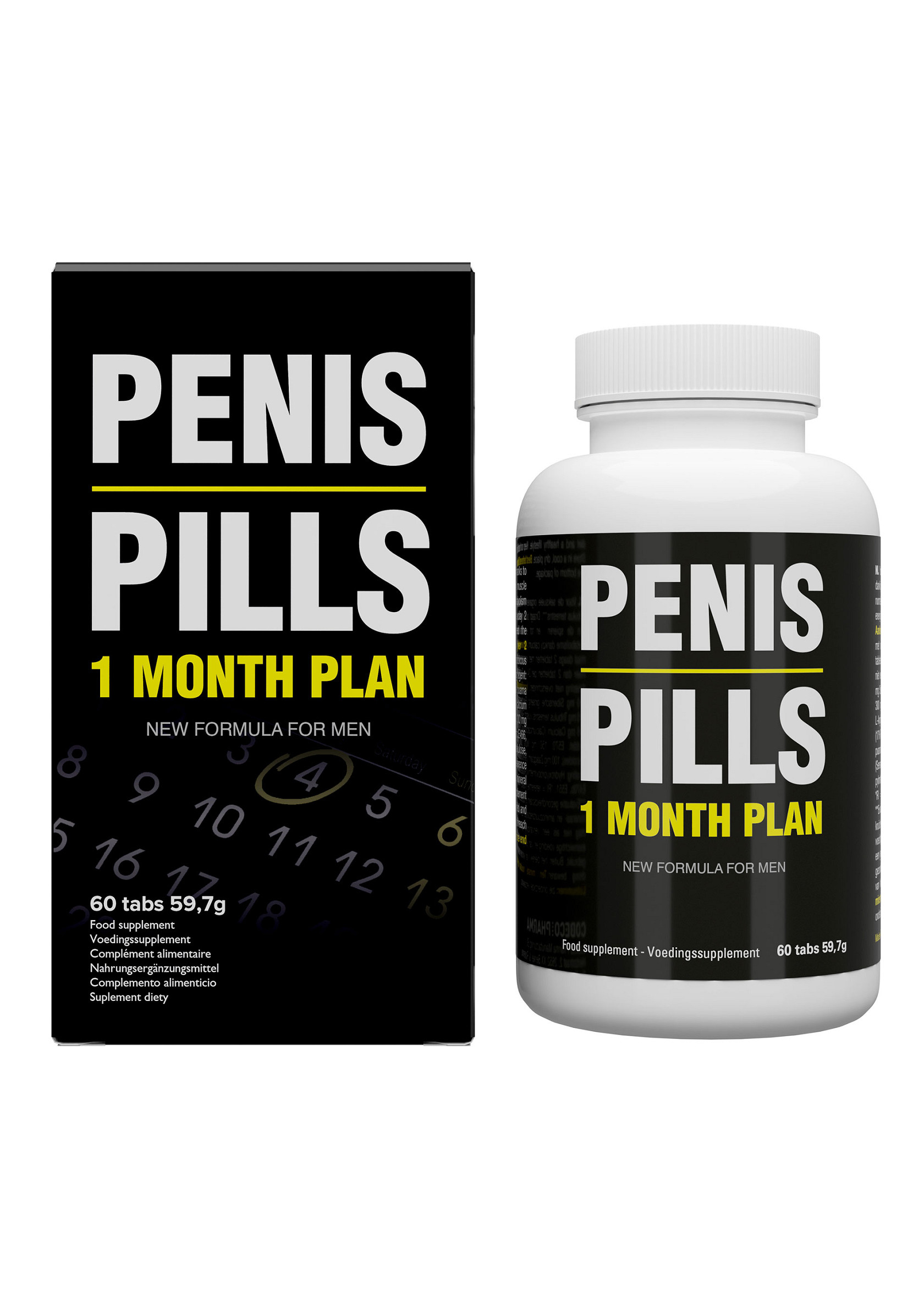 Penis Pills 1 month plan 60pcs