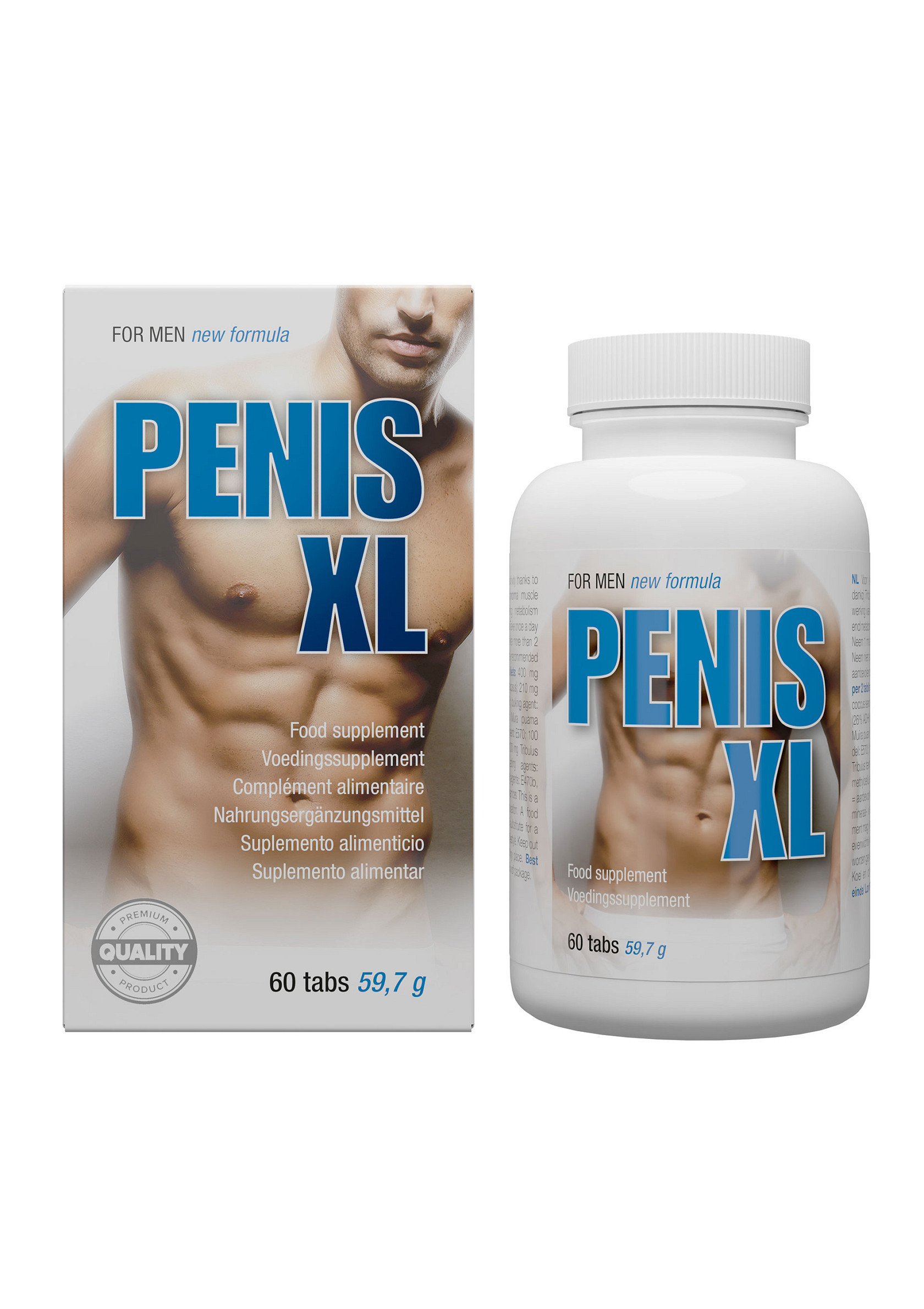 Penis XL West Caps 60pcs