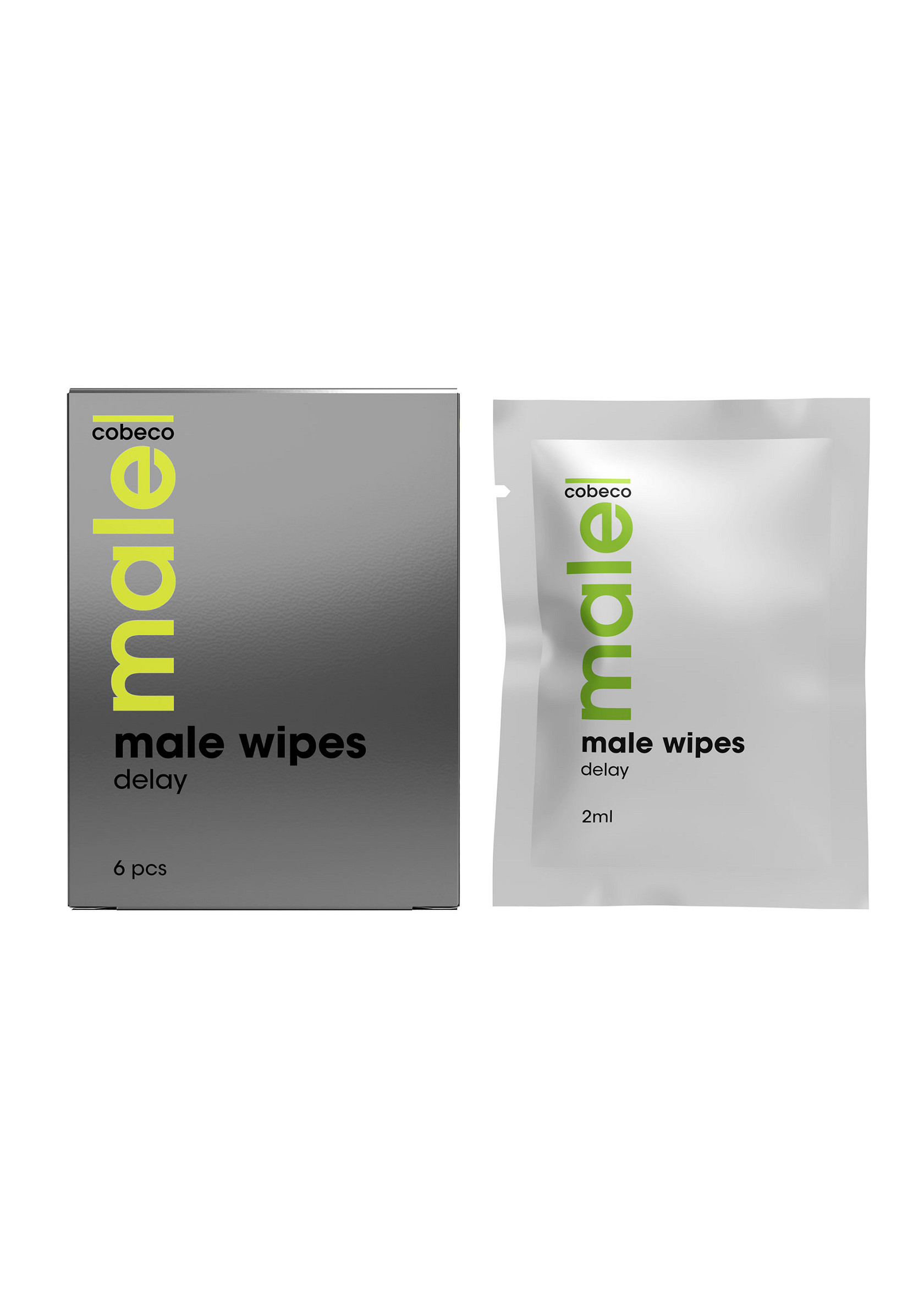 Male Wipes Delay 6X 25ml