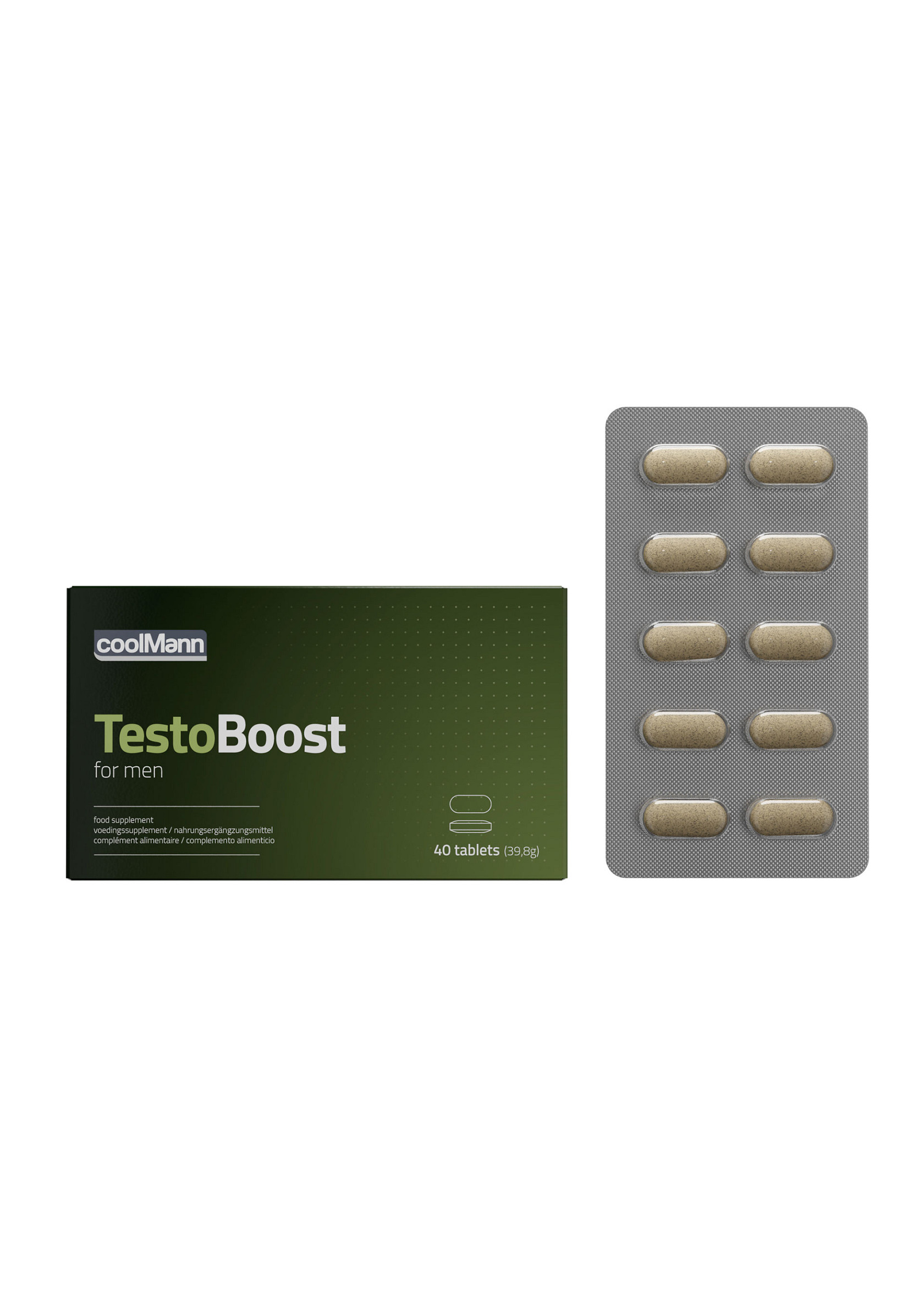 CoolMann Testoboost 40 pcs