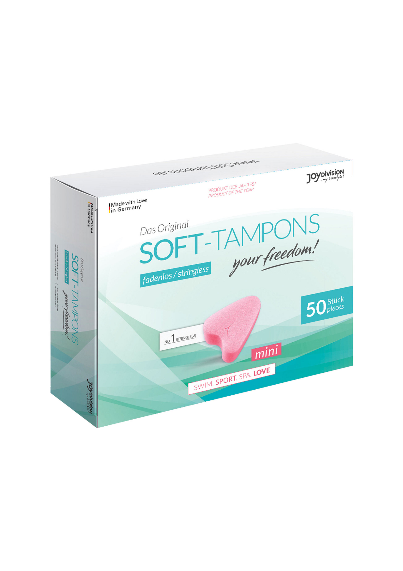 Soft Tampons Mini, Box of 50