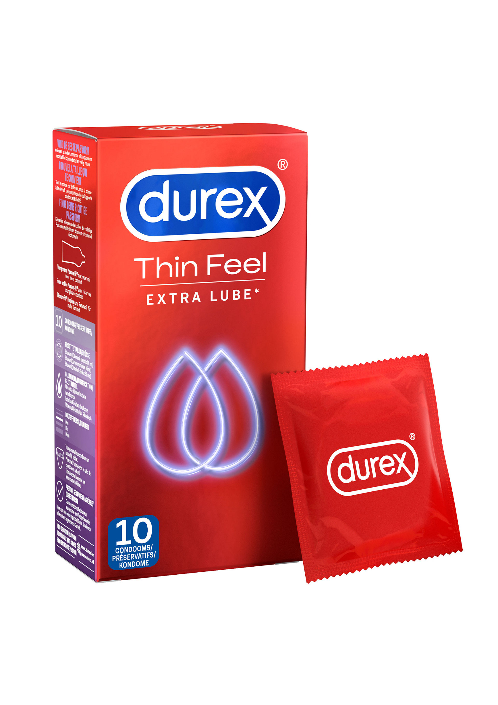 DUREX Thin Feel Lube 6×10